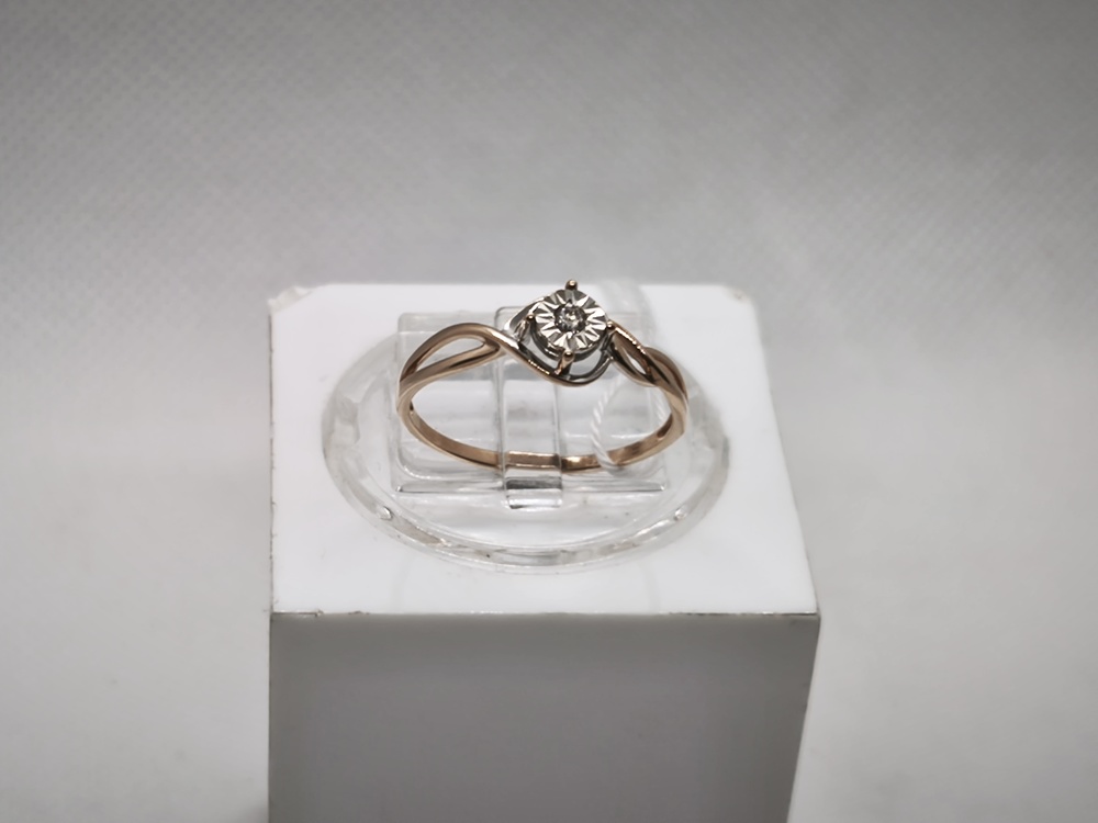 КОЛЬЦО БРИЛЛИАНТ Au 585