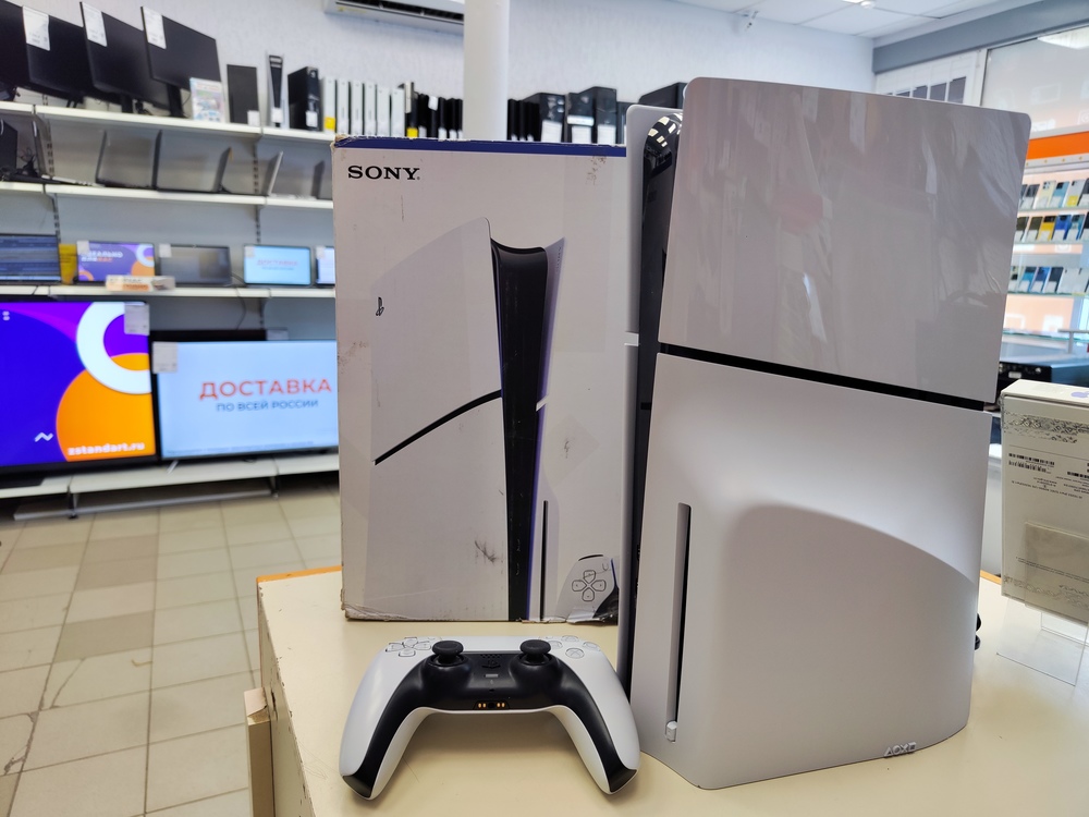 Игровая приставка PlayStation 5 Slim 1TB (С дисководом)