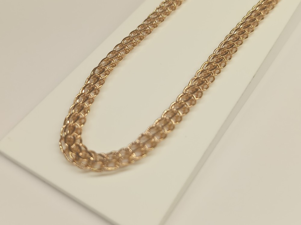 ЦЛИТ585 ЦЕПЬ ПОЛНОВЕСНАЯ Итальянка (Au 585)