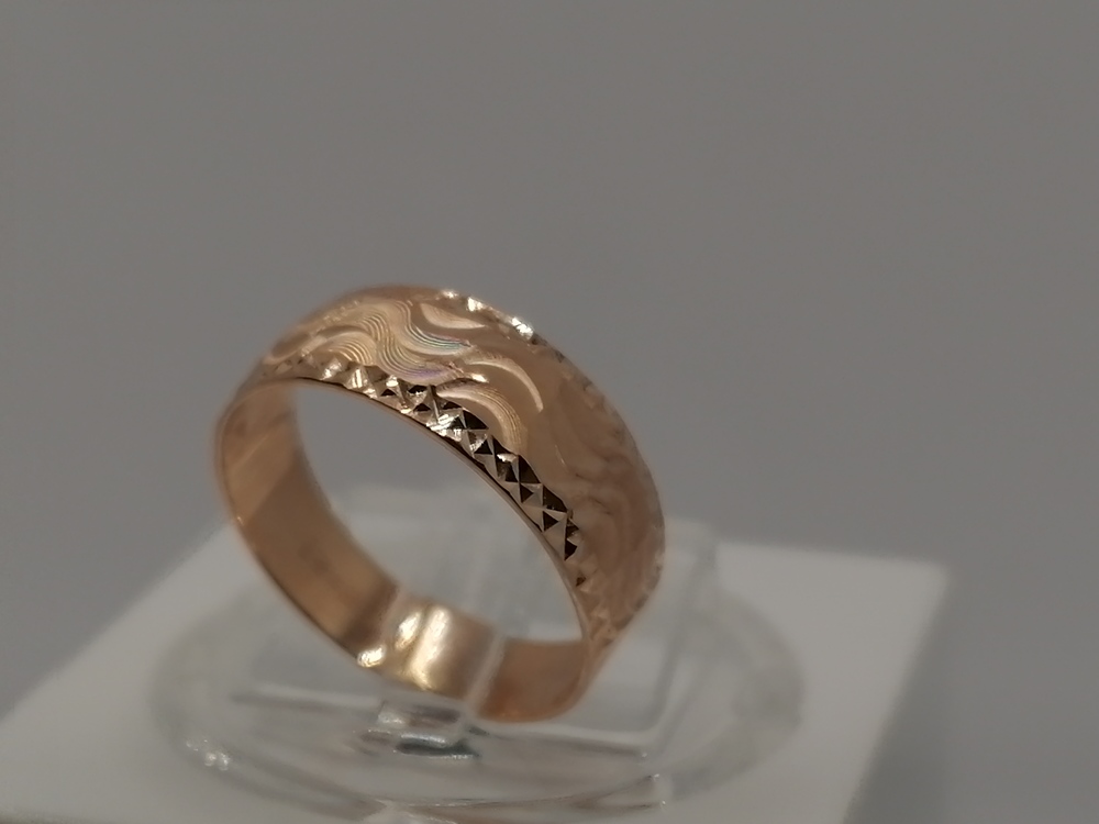 КОЛЬЦО БЕЗ КАМНЯ (Au 585)