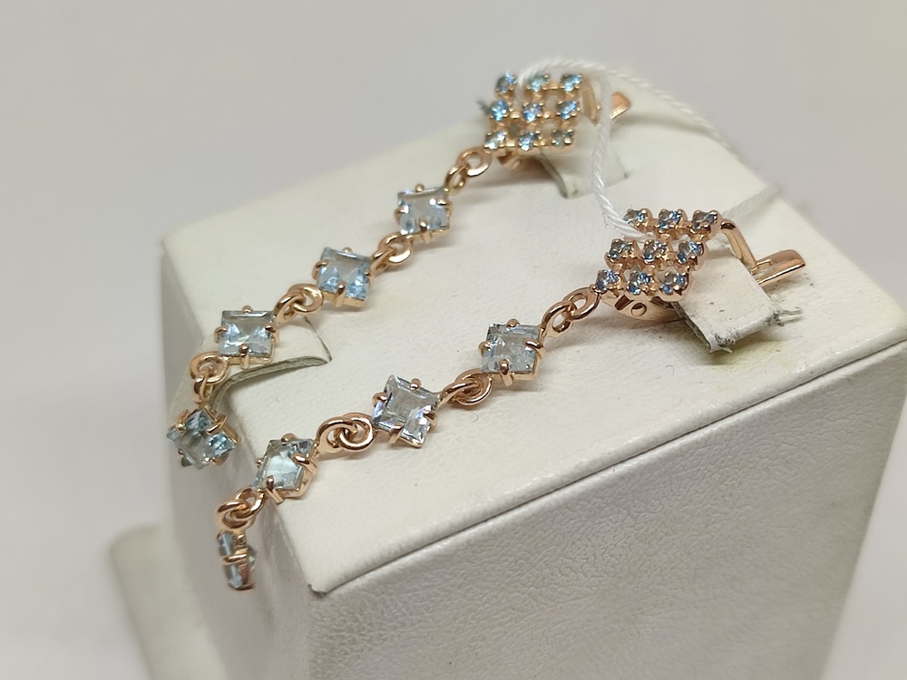 СКМИ585 СЕРЬГИ С КАМНЯМИ (Au 585) СКМИ585 СЕРЬГИ С КАМНЯМИ (Au 585)