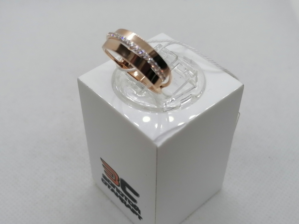 КОЛКМИ585 КОЛЬЦО С КАМНЯМИ (Au 585)