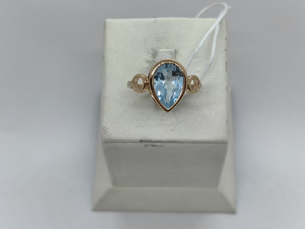 КОЛКМ585 КОЛЬЦО С КАМНЕМ (Au 585)