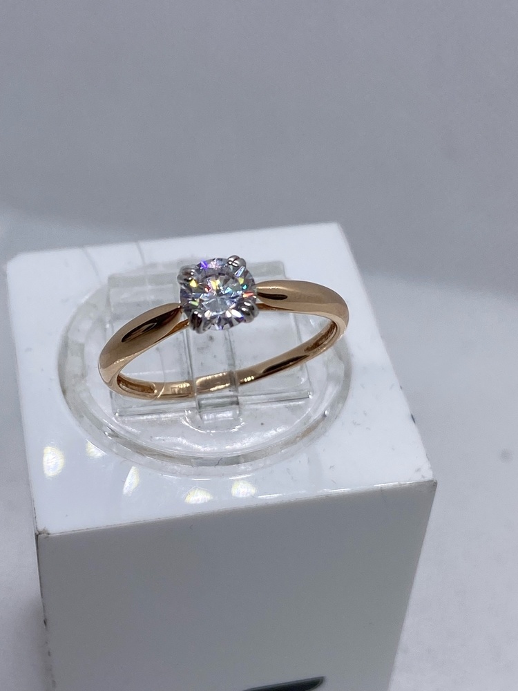 КОЛЬЦО С КАМНЕМ (Au 585)