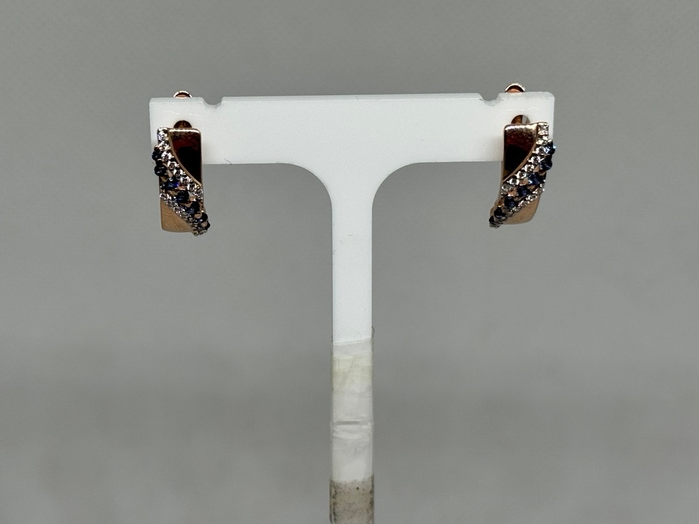 СЕРЬГИ С КАМНЯМИ (Au 585)