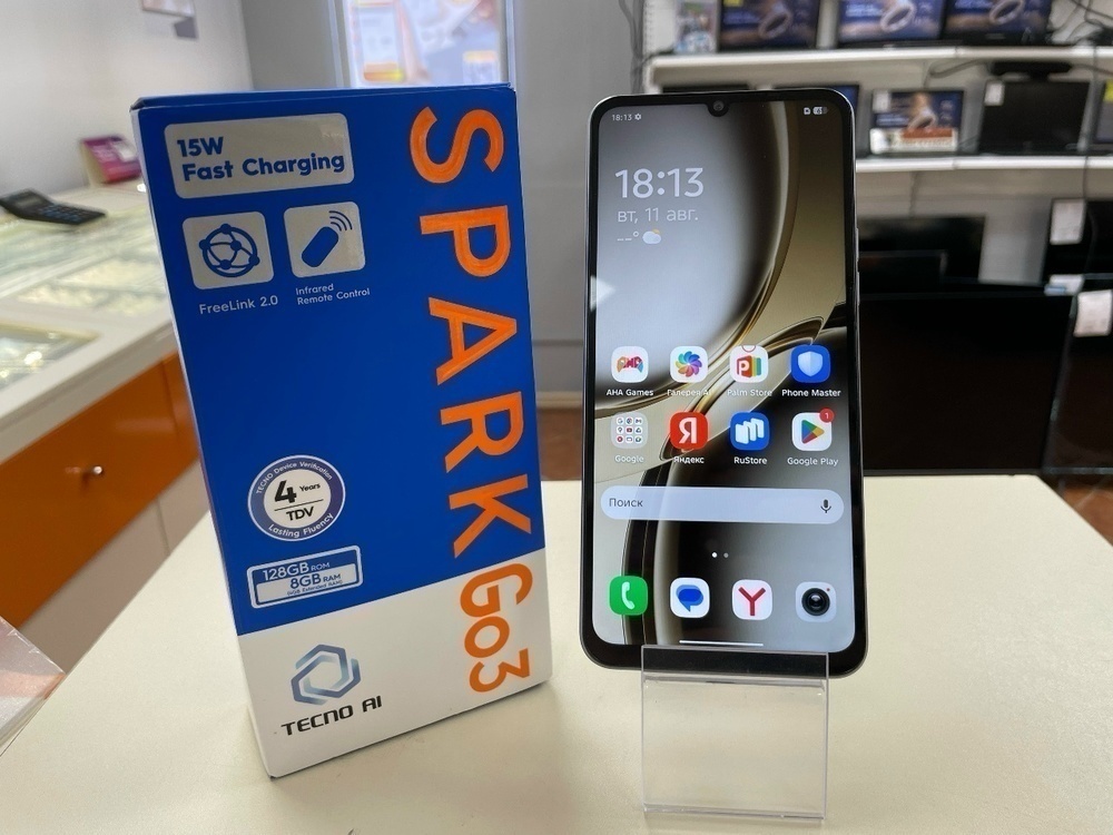 Смартфон Tecno GO 3 4/128