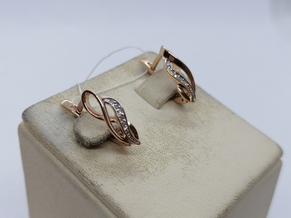 СЕРЬГИ БРИЛЛИАНТ (Au 585)