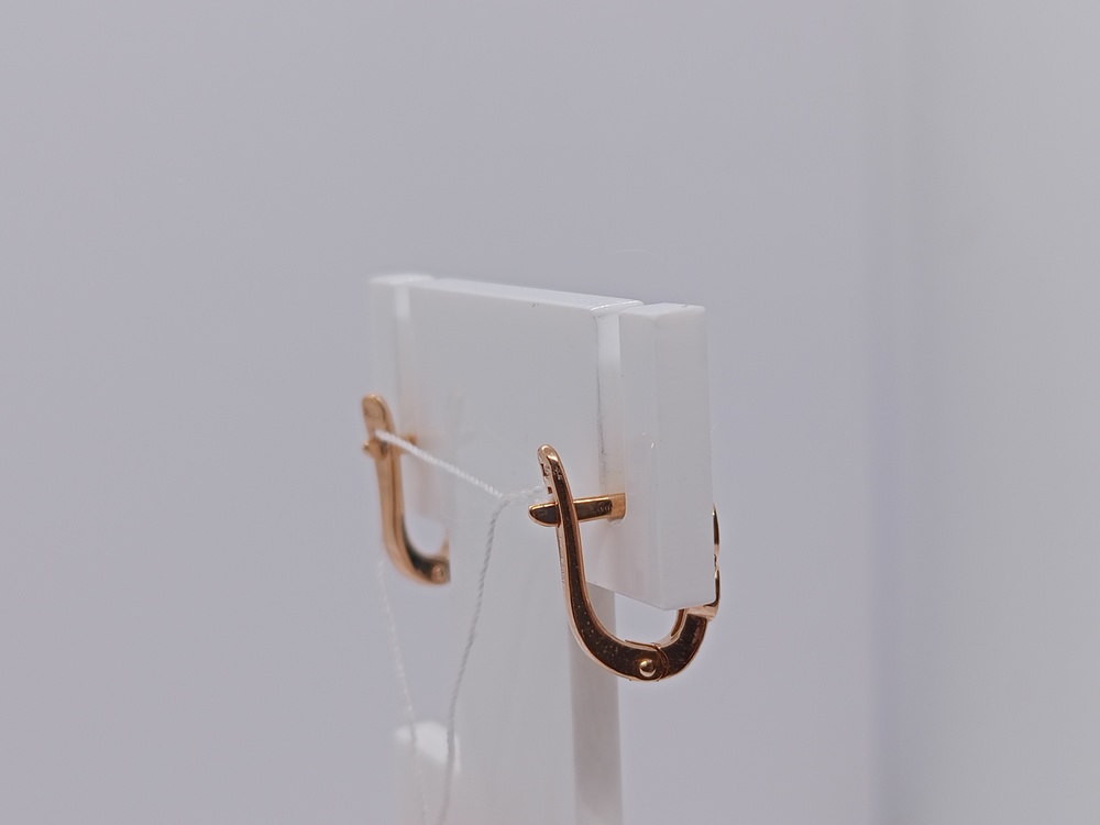 СКМИ585 СЕРЬГИ С КАМНЯМИ (Au 585)