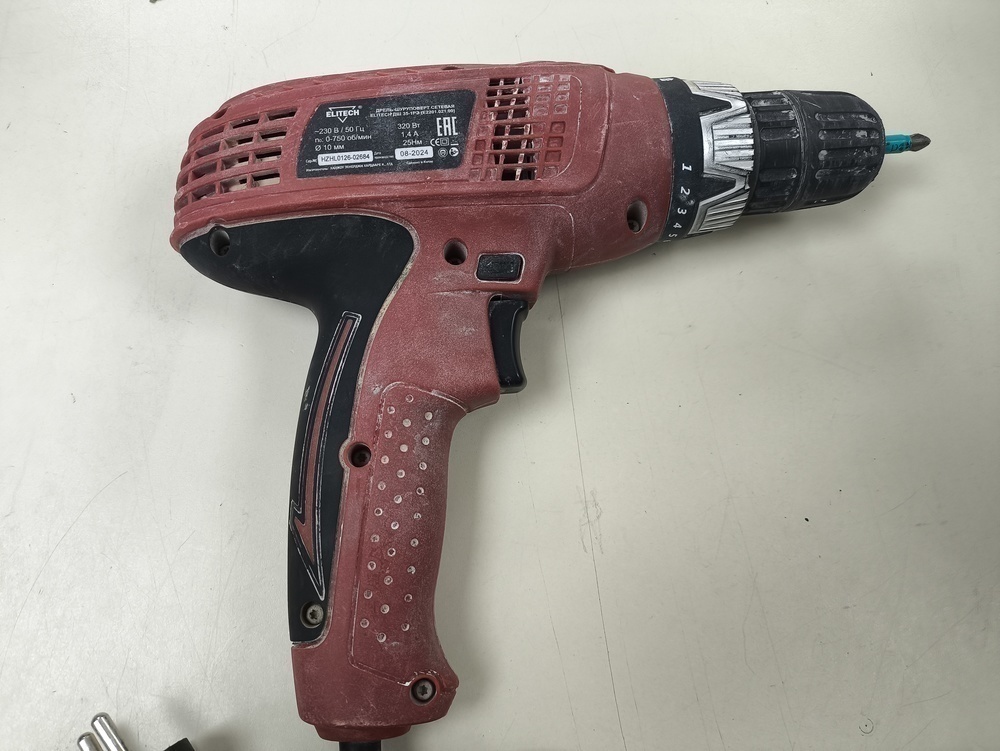 Дрель-безударная Elitech ДШ 350РЭ Промо
