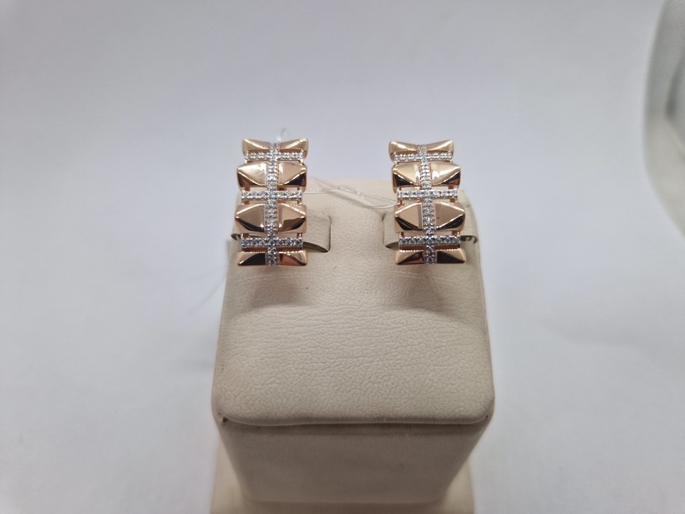 СЕРЬГИ С КАМНЯМИ (Au 585)