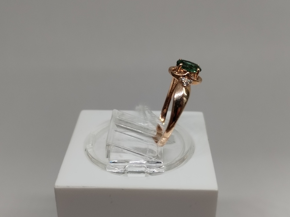 КОЛКМИ375 КОЛЬЦО С КАМНЯМИ (Au 375)