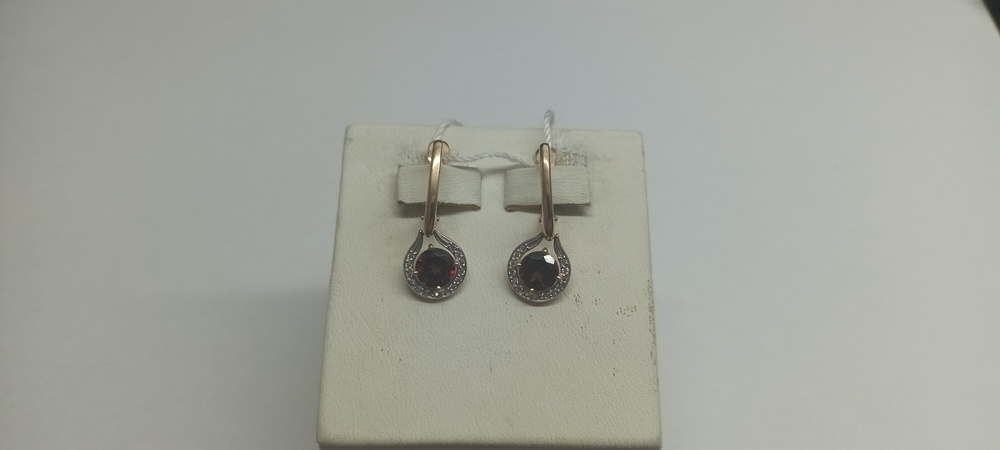 СКМИ585 СЕРЬГИ С КАМНЯМИ (Au 585) СКМИ585 СЕРЬГИ С КАМНЯМИ (Au 585)