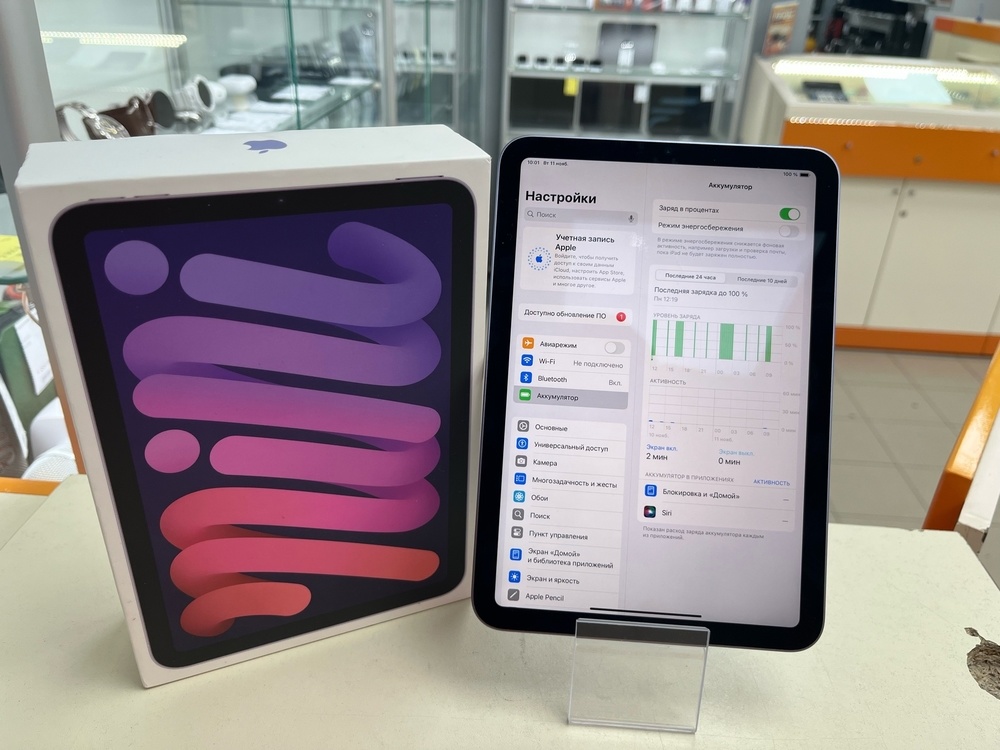 Планшет Apple iPad mini 6 64 ГБ(2021, A2567 (Wi-Fi)