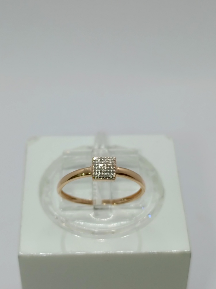 КОЛКМИ585 КОЛЬЦО С КАМНЯМИ (Au 585)