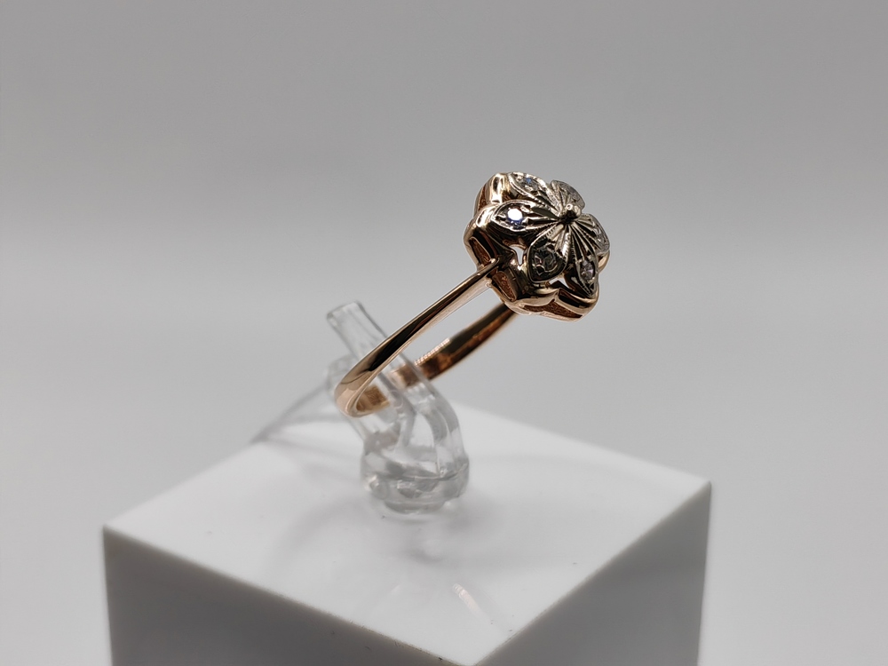 КОЛЬЦО БРИЛЛИАНТ Au 585