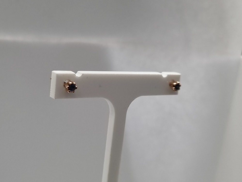 СПУС585 СЕРЬГИ ПУСЕТЫ (Au 585)