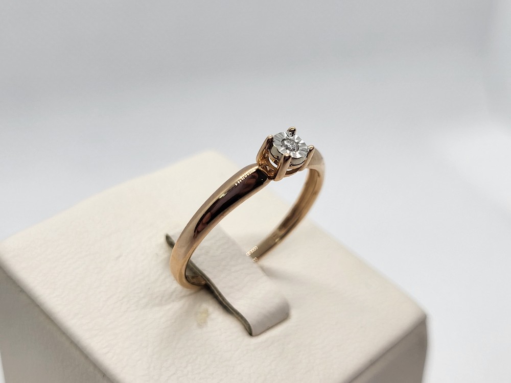 КОЛЬЦО БРИЛЛИАНТ Au 585