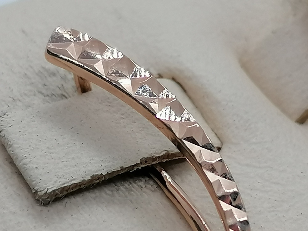 СЕРЬГИ БЕЗ КАМНЯ (Au 585)