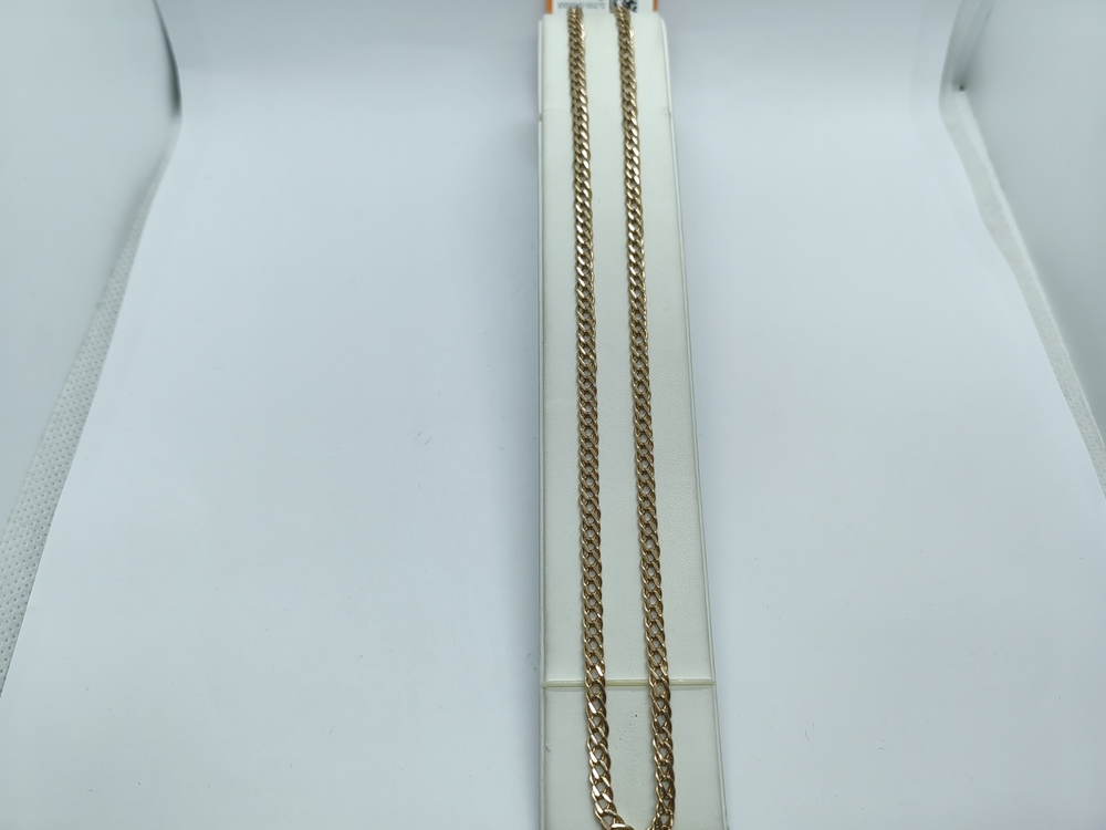 ЦПР2585 ЦЕПЬ ПУСТОТЕЛАЯ Ромб двойной (Au 585)