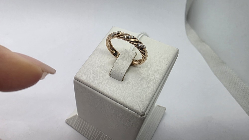 КОЛЬЦО БРИЛЛИАНТ Au 585