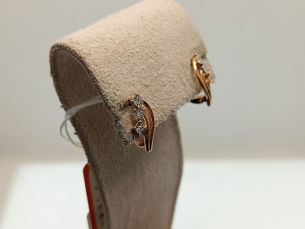 СЕРЬГИ БРИЛЛИАНТ (Au 585)