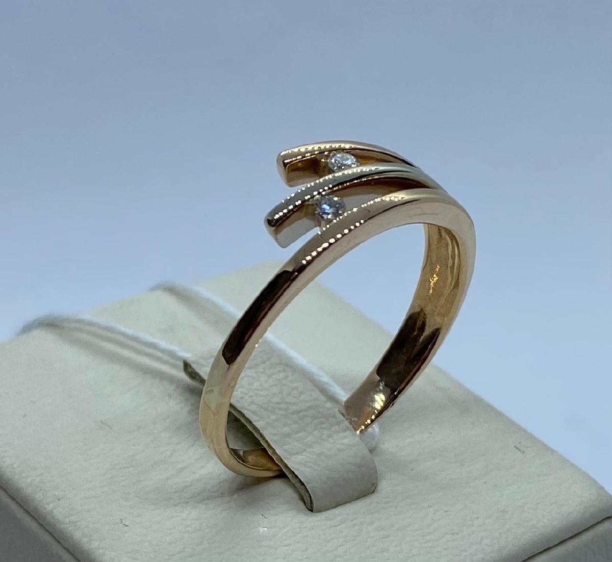 КОЛЬЦО БРИЛЛИАНТ Au 585