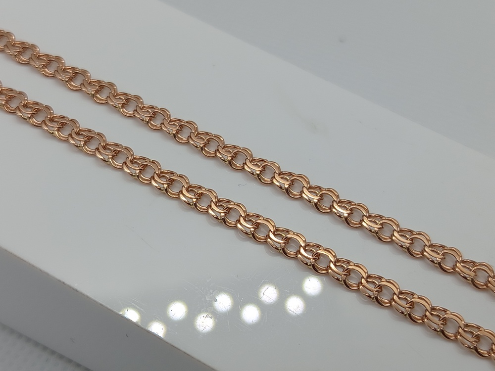 ЦЛБС585 ЦЕПЬ ПОЛНОВЕСНАЯ Бисмарк (Au 585)