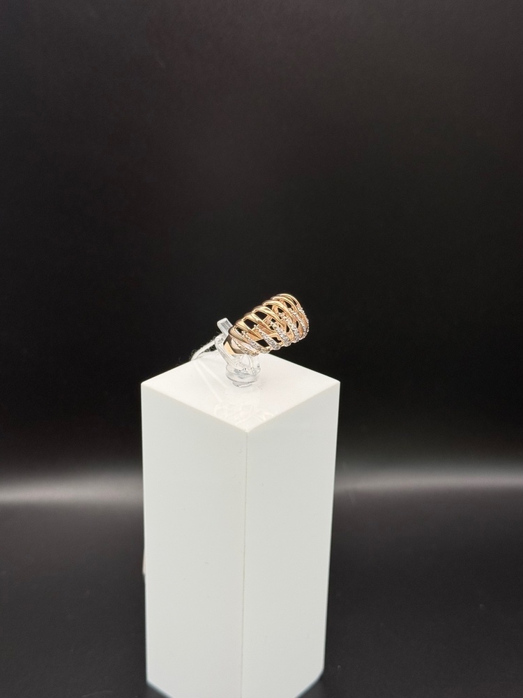 КОЛКМИ585 КОЛЬЦО С КАМНЯМИ (Au 585)