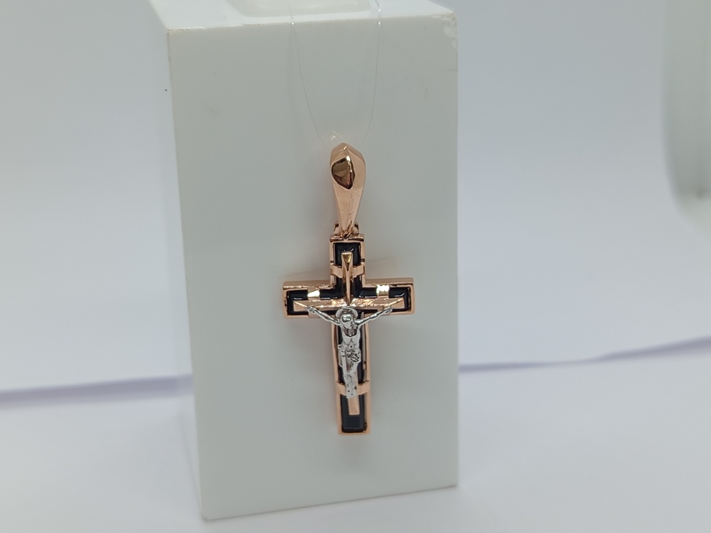 810-00319-10-00-12-00 ПОДВЕСКА КРЕСТ (Au 585)