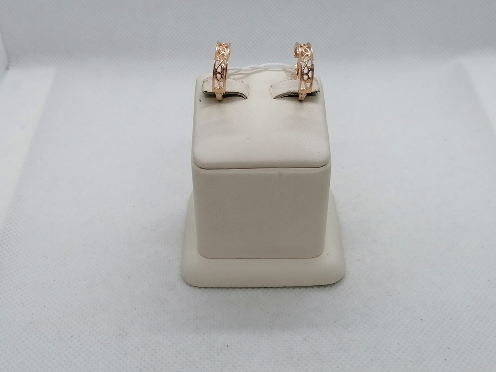 СЕРЬГИ БЕЗ КАМНЯ (Au 583)