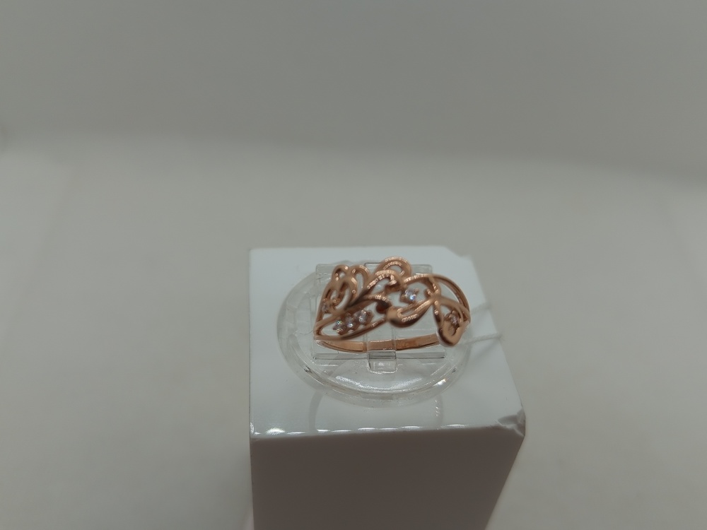 КОЛКМИ585 КОЛЬЦО С КАМНЯМИ (Au 585)