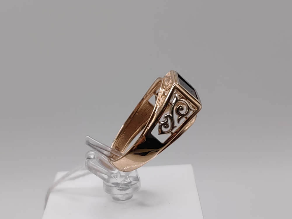 ПЕЧКМ585 ПЕЧАТКА С КАМНЕМ (Au 585)