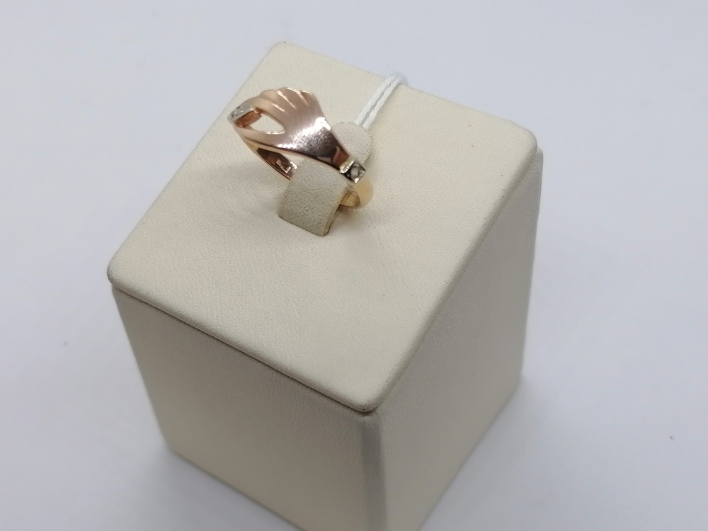 КОЛКМИ585 КОЛЬЦО С КАМНЯМИ (Au 585)
