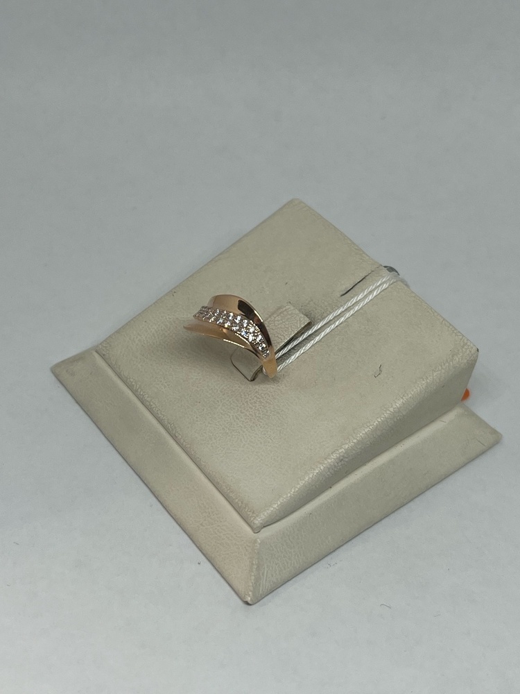 КОЛКМИ585 КОЛЬЦО С КАМНЯМИ (Au 585)