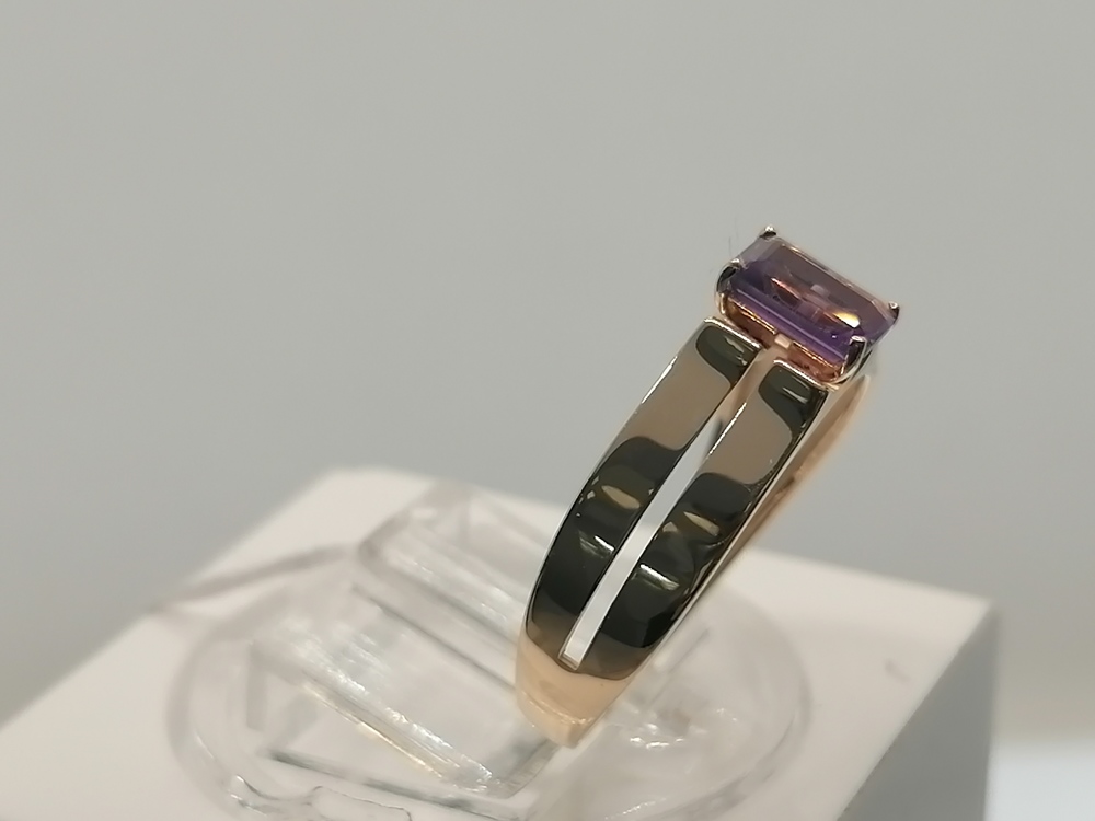 КОЛЬЦО АМЕТИСТ (Au 585)