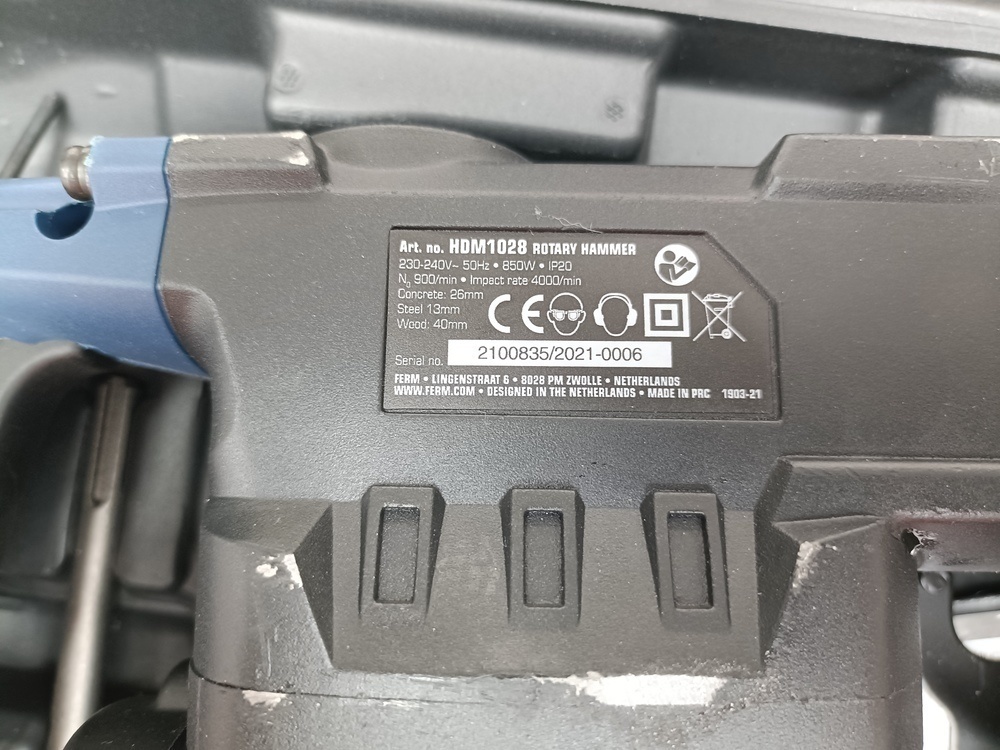 Перфоратор Ferm HDM1028