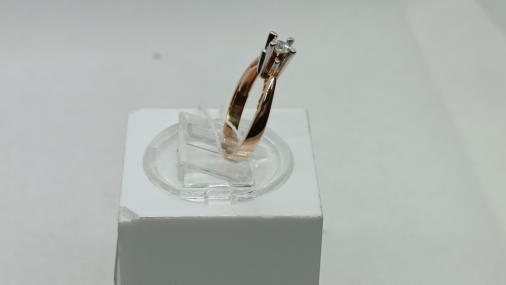 КОЛЬЦО БРИЛЛИАНТ Au 585