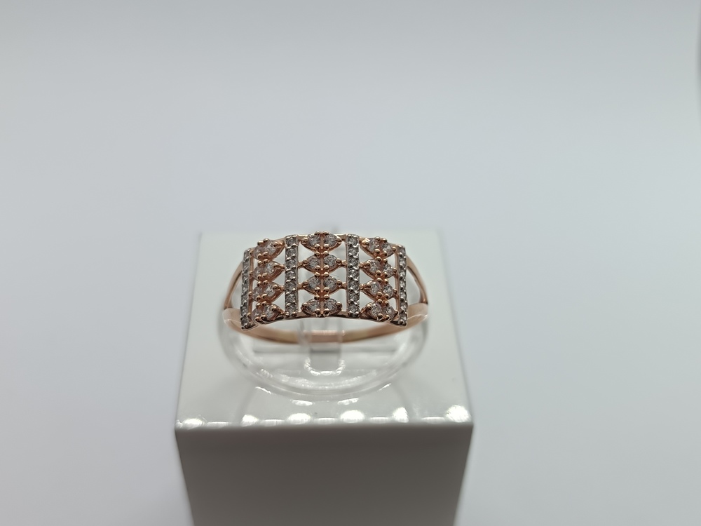 КОЛКМИ585 КОЛЬЦО С КАМНЯМИ (Au 585)