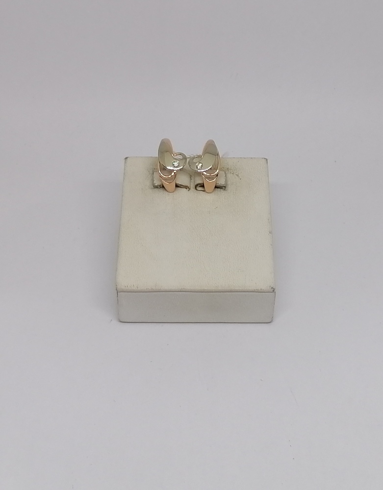 СЕРЬГИ С КАМНЕМ (Au 585)