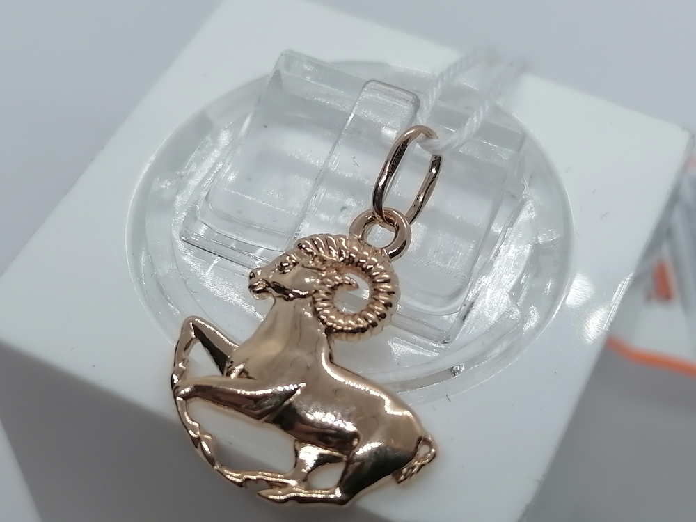 ПОДВЕСКА ЗНАК ЗОДИАКА ОВЕН Au 585