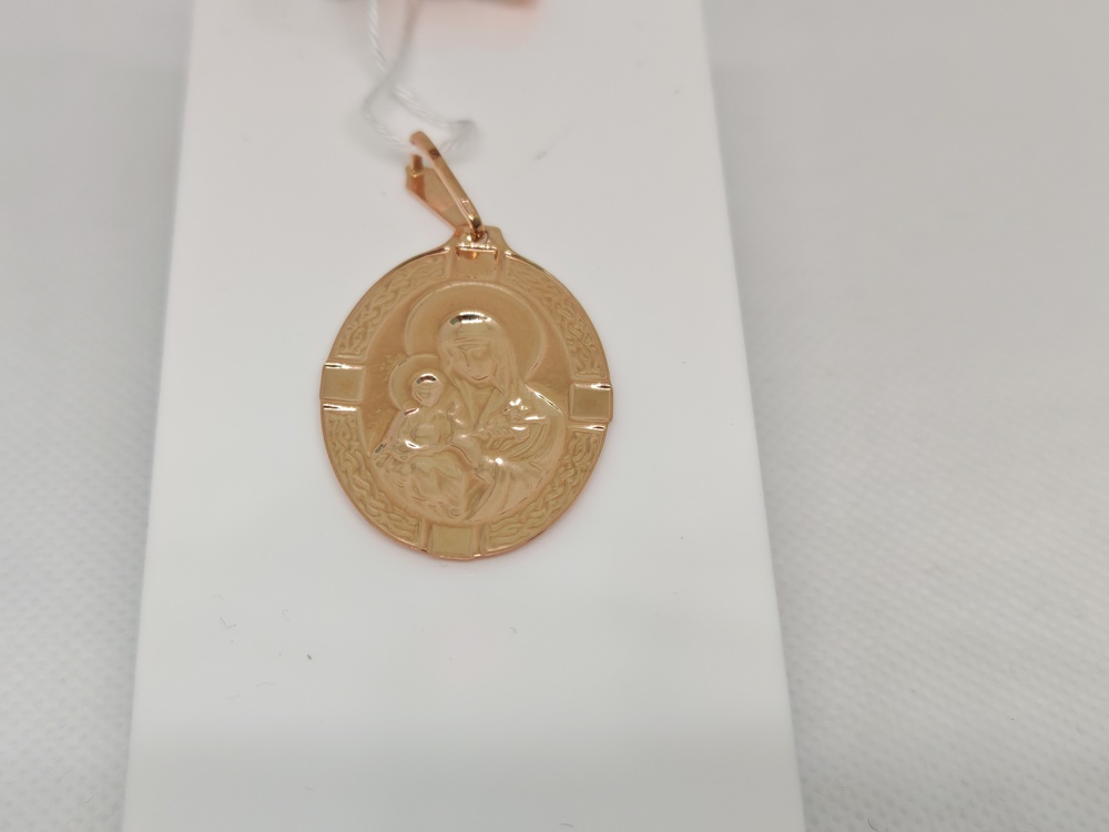 ПОДВЕСКА ИКОНА БЕЗ КАМНЯ (Au 585)