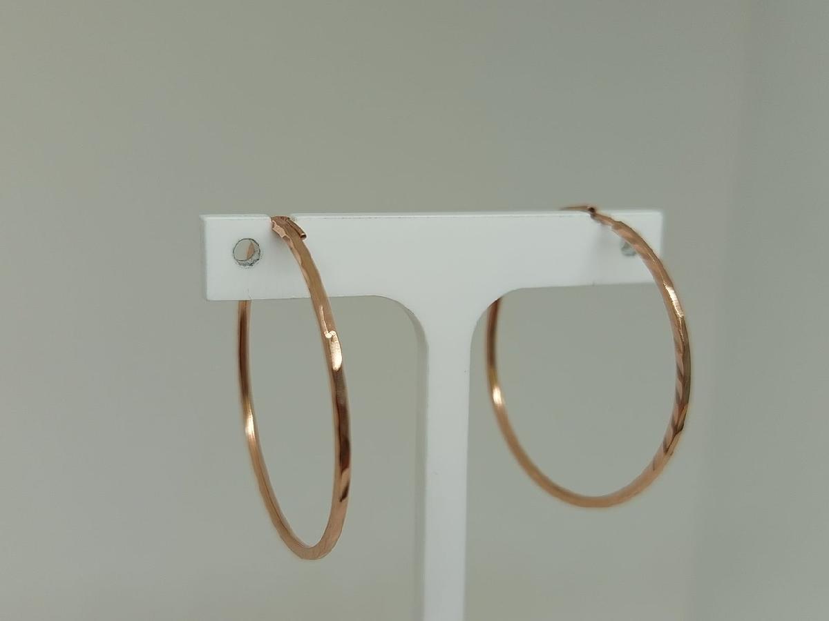СКОН585 СЕРЬГИ КОНГО (Au 585)