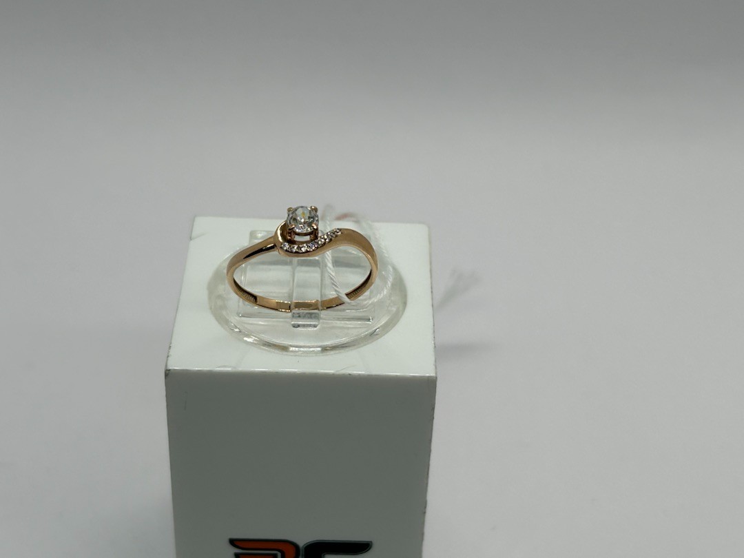 КОЛКМИ375 КОЛЬЦО С КАМНЯМИ (Au 375)