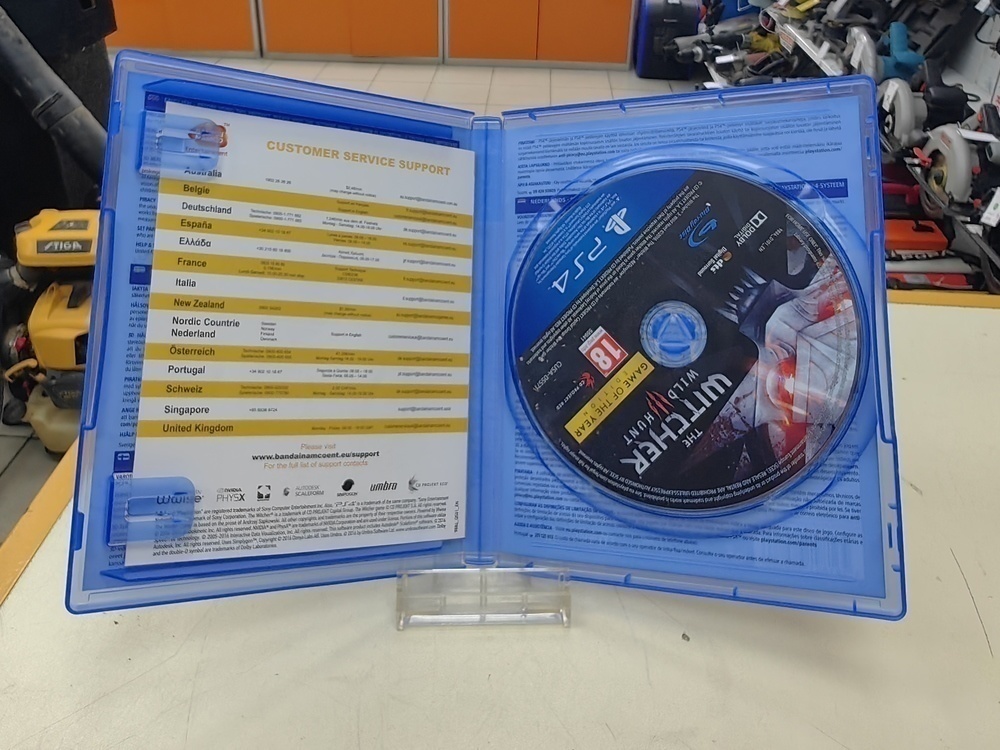 Игра Playstation 4 Ведьмак 3 дикая охота