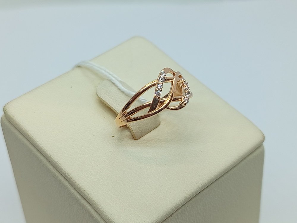 КОЛКМИ585 КОЛЬЦО С КАМНЯМИ (Au 585)
