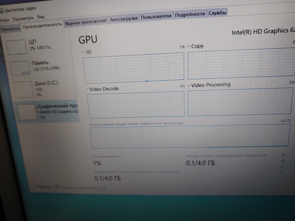 Ноутбук DELL; Core i3-7020U, Intel HD Graphics 620, 4 Гб, 256 Гб, Нет
