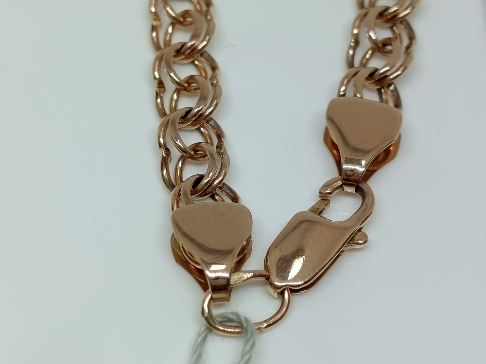 ЦЕПЬ ПОЛНОВЕСНАЯ Бисмарк (Au 585)