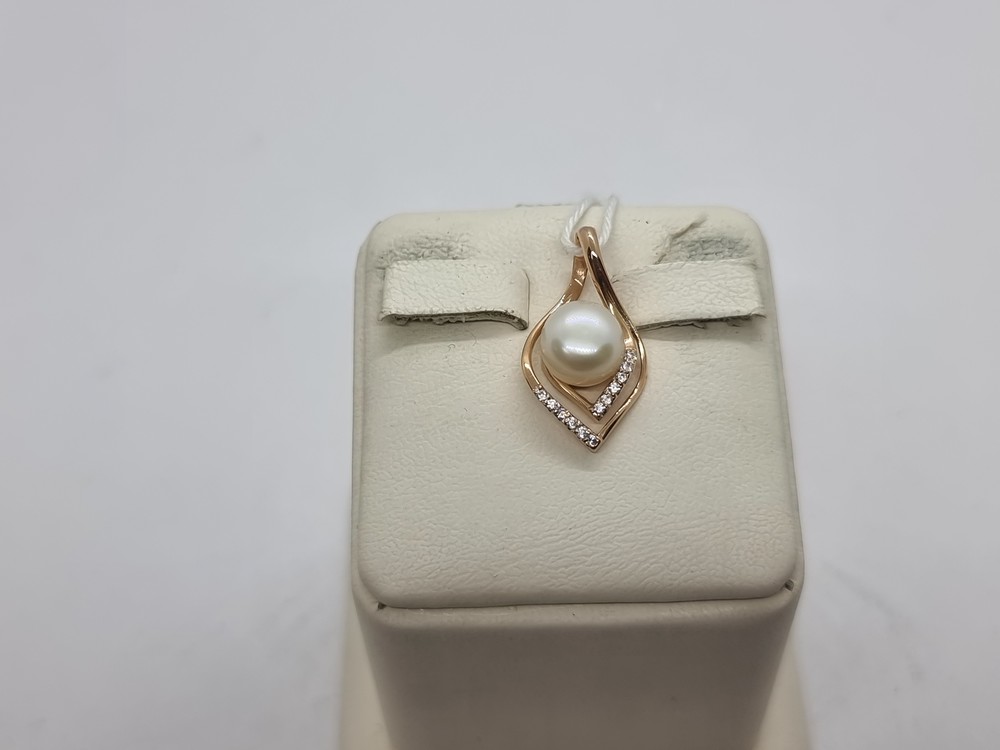 ПОДКМИ585 ПОДВЕСКА С КАМНЯМИ (Au 585)