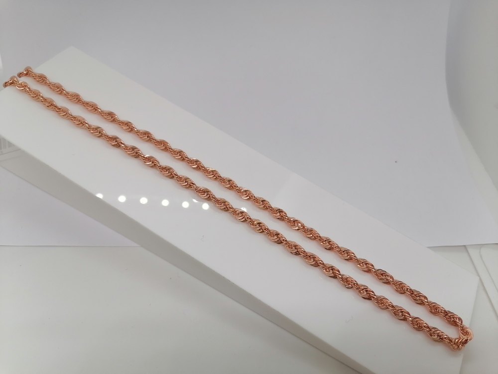 ЦЕПЬ ПУСТОТЕЛАЯ Веревка (Au 585)