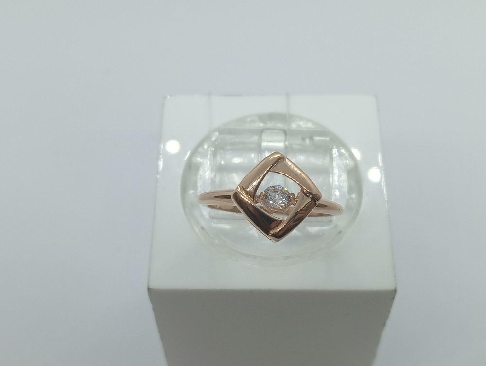 КОЛЬЦО С КАМНЕМ (Au 585)